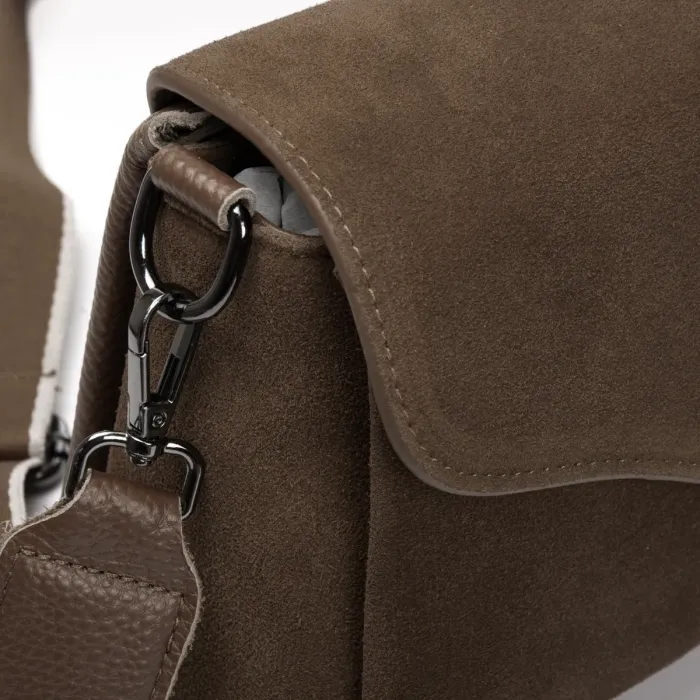 Сумка Женская Классическая замш ALEX RAI 99118 khaki