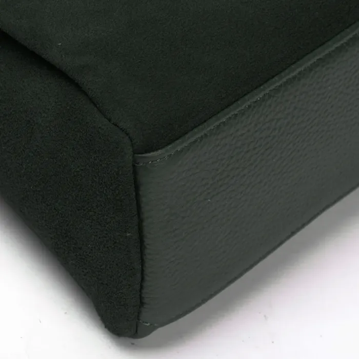 Сумка Женская Классическая замш ALEX RAI 99118 green