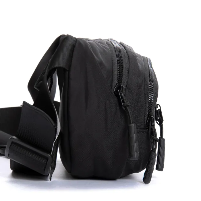 Сумка Мужская На пояс нейлон Lanpad 61057 black