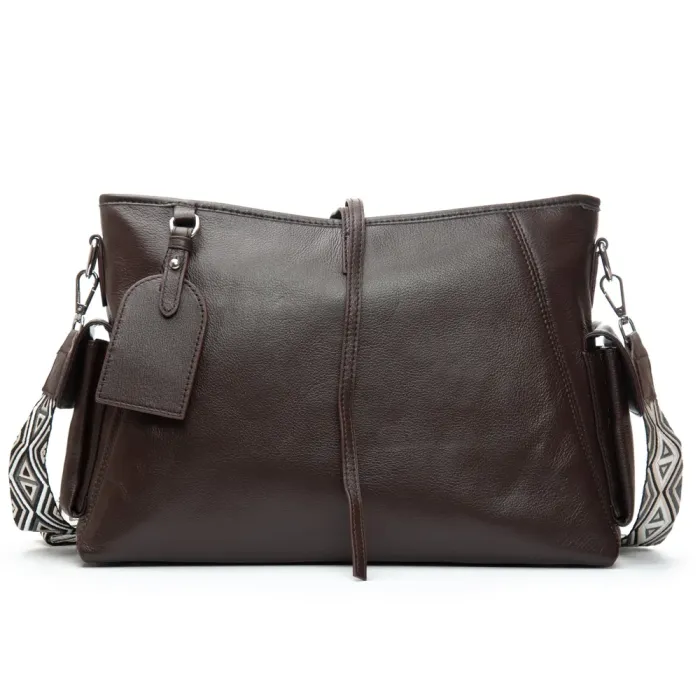 Сумка Женская Классическая кожа ALEX RAI 91008-9 brown