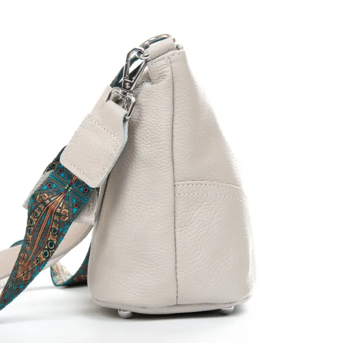 Сумка Класична шкіра ALEX RAI 3012 white