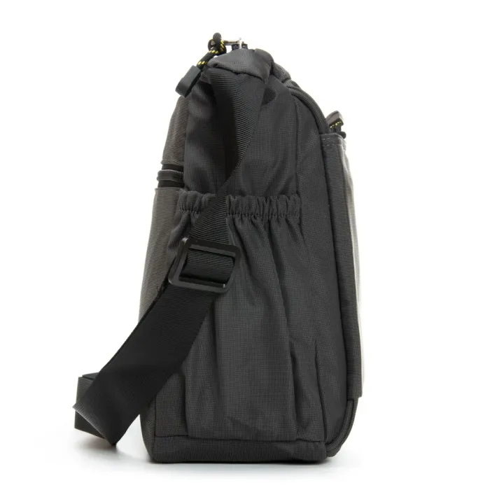 Сумка Мужская На Плечо нейлон Lanpad 8652 grey почтальон