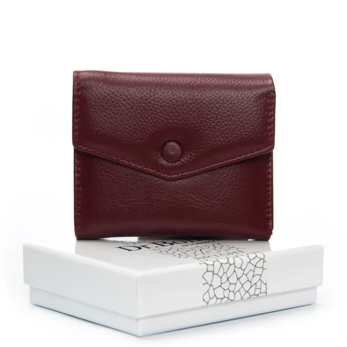 Кошелек Bright Женский кожа DR. BOND WS-20 wine red