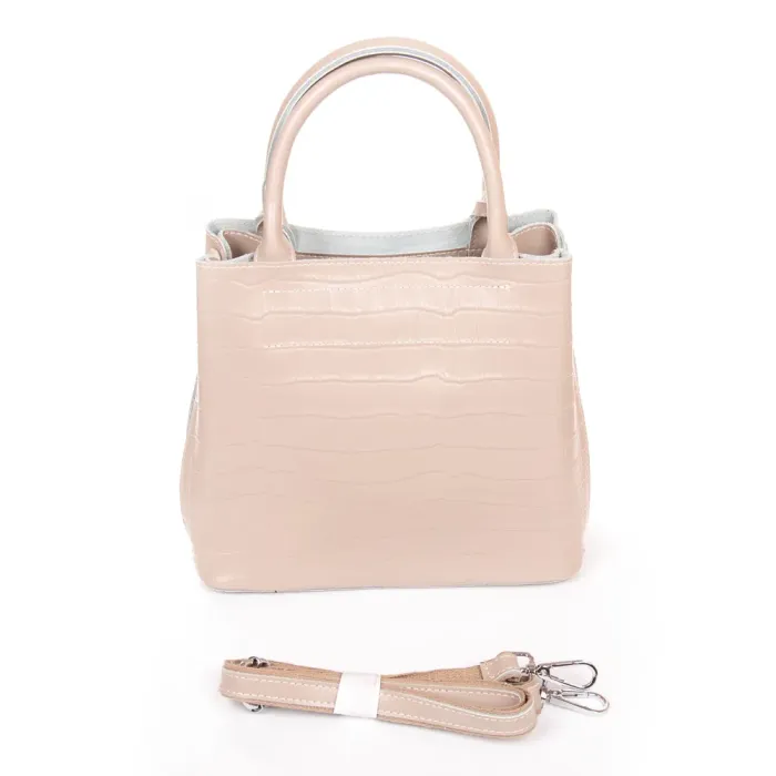 Сумка Женская Классическая кожа ALEX RAI 1546-1 l.beige