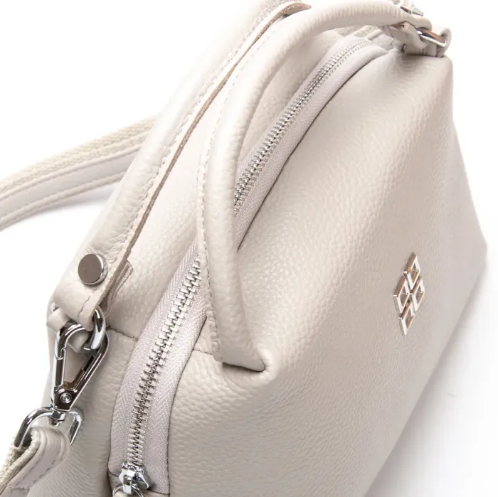 Сумка Женская Клатч кожа ALEX RAI F-5504 pale grey