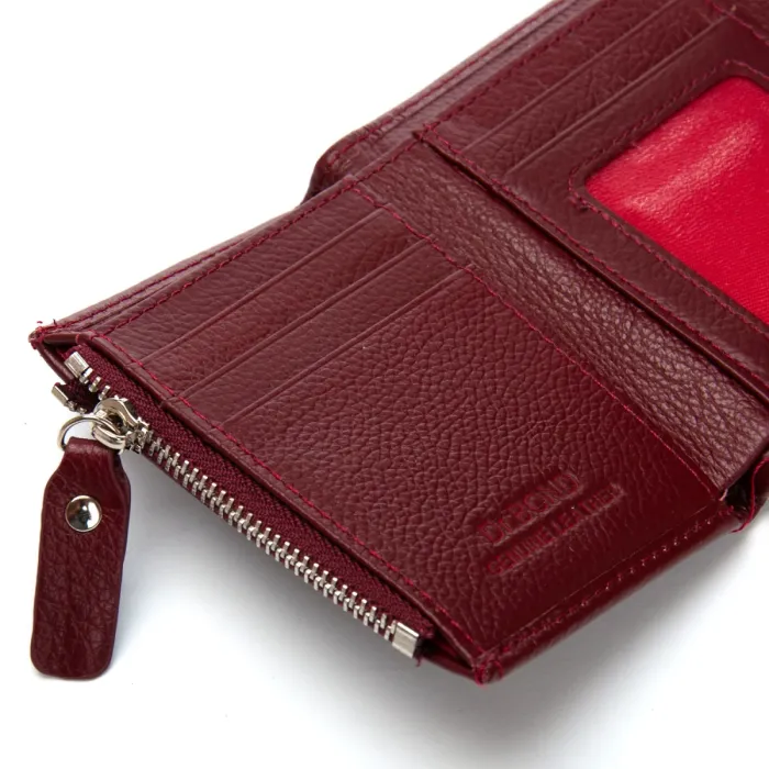 Кошелек Bright Женский кожа DR. BOND WS-20 wine red