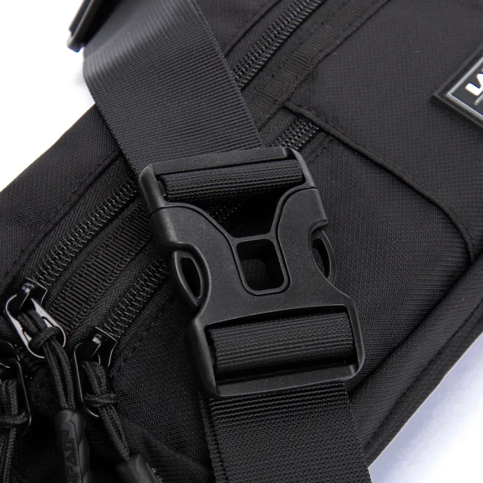 Сумка Мужская На пояс нейлон Lanpad A83033 black