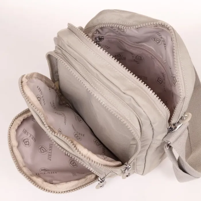Сумка Женская Текстиль полиамид Jielshi M008 beige