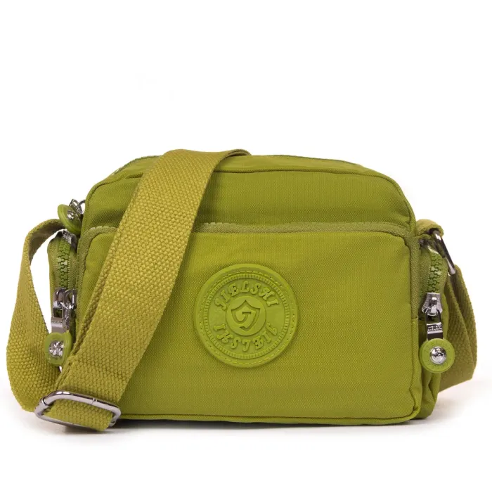 Сумка Женская Текстиль полиамид Jielshi 1886 pea green