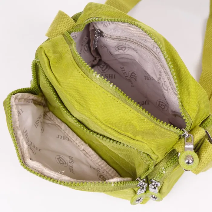 Сумка Женская Текстиль полиамид Jielshi 1886 pea green