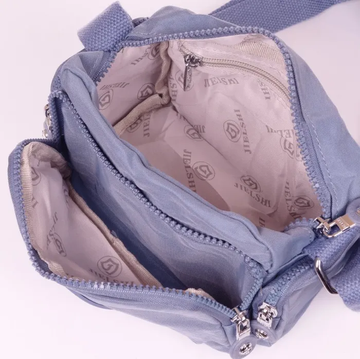 Сумка Женская Текстиль полиамид Jielshi 1886 l.blue