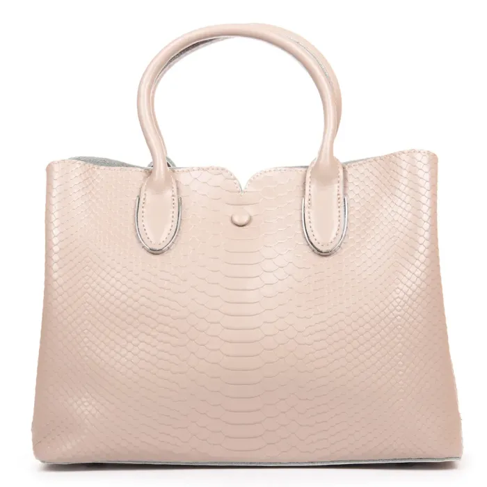 Сумка Женская Классическая кожа ALEX RAI 8637 beige