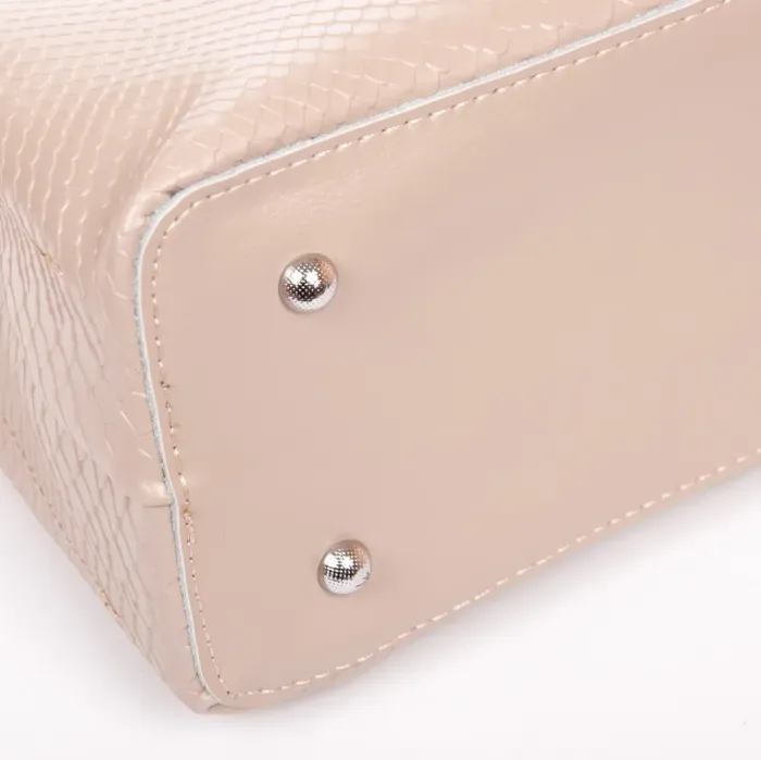 Сумка Женская Классическая кожа ALEX RAI 8637 beige