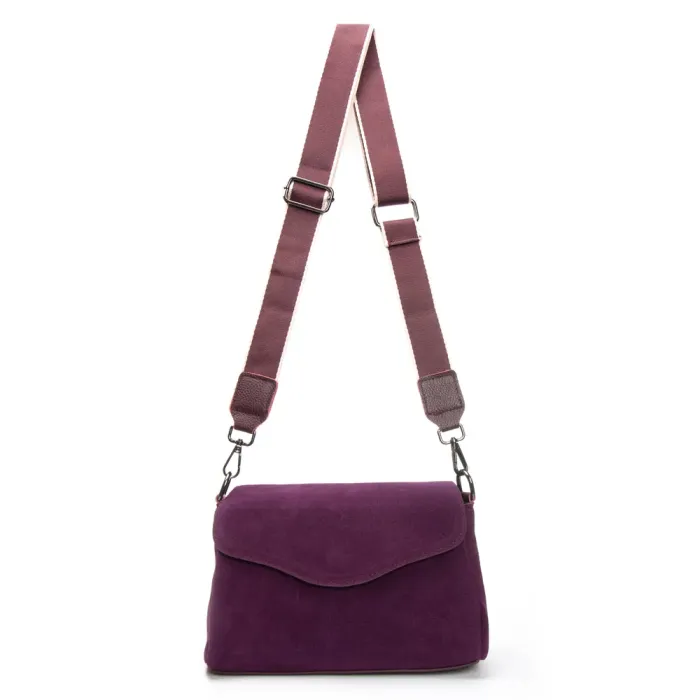 Сумка Женская Классическая замш ALEX RAI 99118 bordo