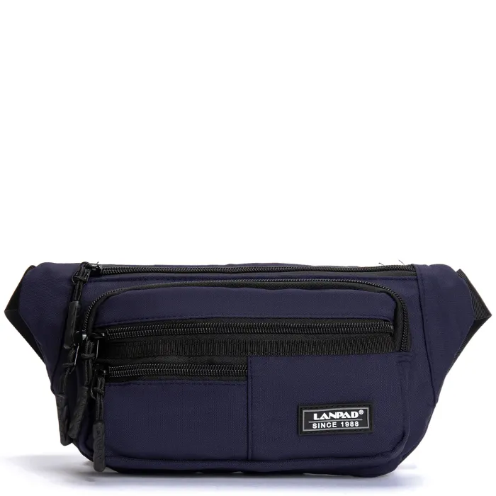 Сумка Мужская На пояс нейлон Lanpad A83033 blue