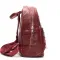 Сумка Женская Рюкзак кожа ALEX RAI 8635-9 bordo