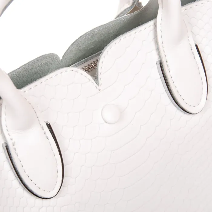 Сумка Женская Классическая кожа ALEX RAI 8637 white