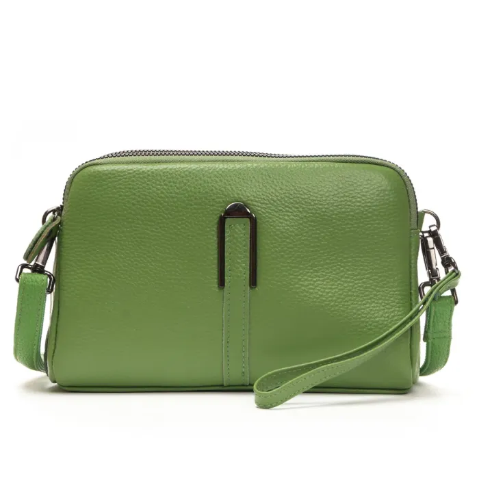 Сумка Женская Клатч кожа ALEX RAI 99084 apple green