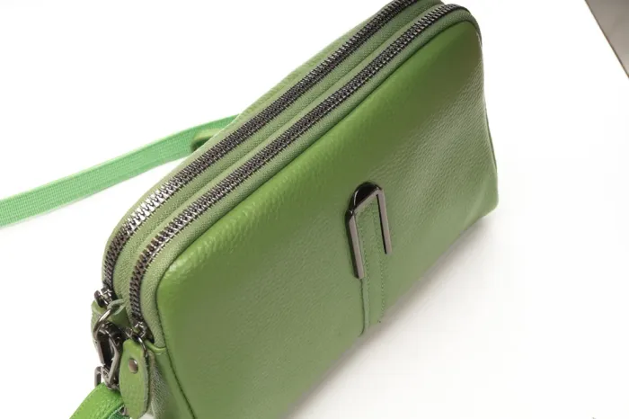 Сумка Женская Клатч кожа ALEX RAI 99084 apple green