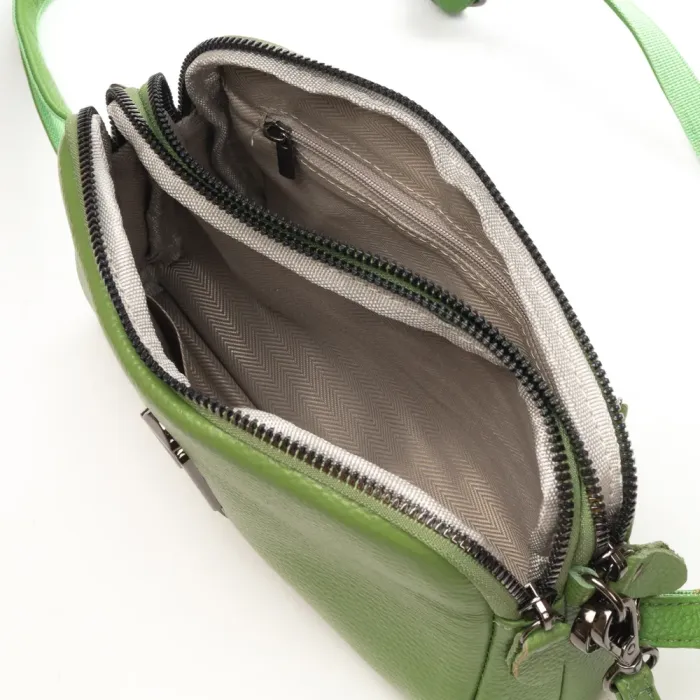 Сумка Женская Клатч кожа ALEX RAI 99084 apple green