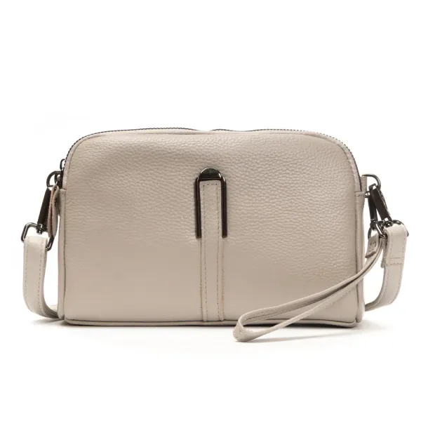 Сумка Женская Клатч кожа ALEX RAI 99084 pale grey