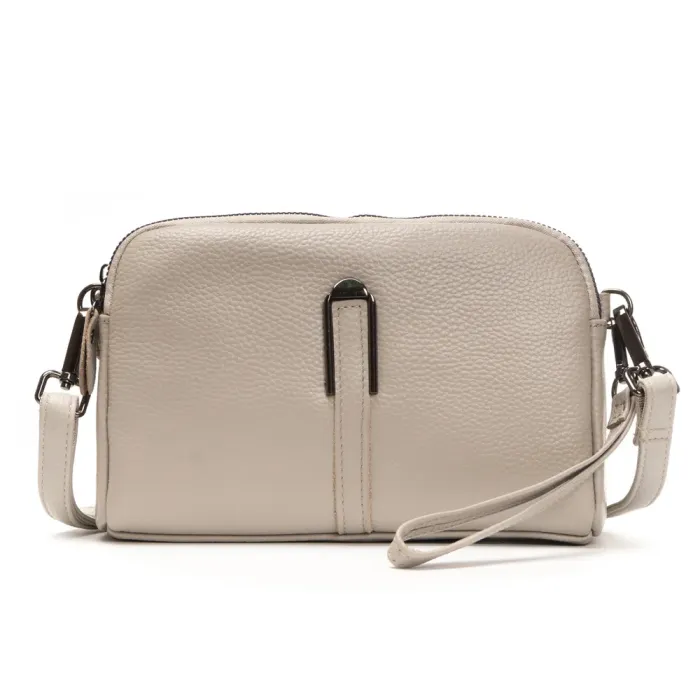 Сумка Женская Клатч кожа ALEX RAI 99084 pale grey