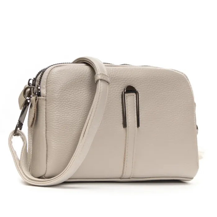 Сумка Женская Клатч кожа ALEX RAI 99084 pale grey