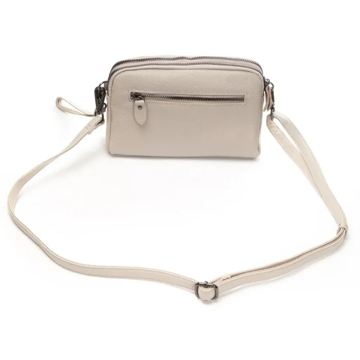 Сумка Женская Клатч кожа ALEX RAI 99084 pale grey