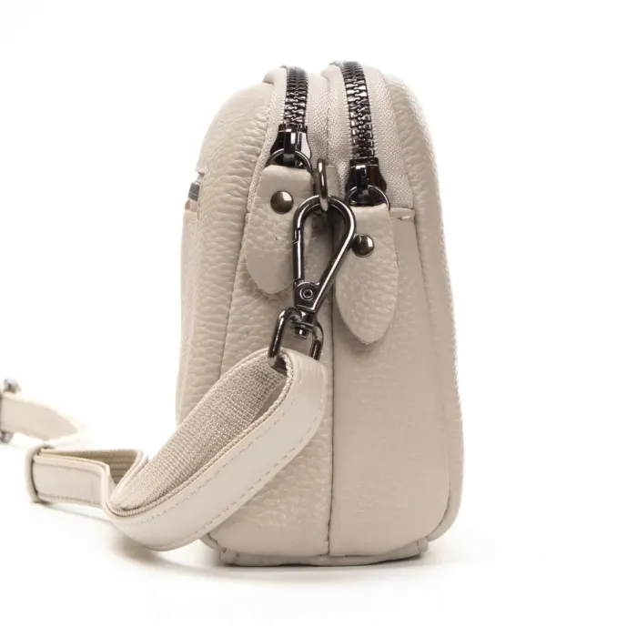 Сумка Женская Клатч кожа ALEX RAI 99084 pale grey