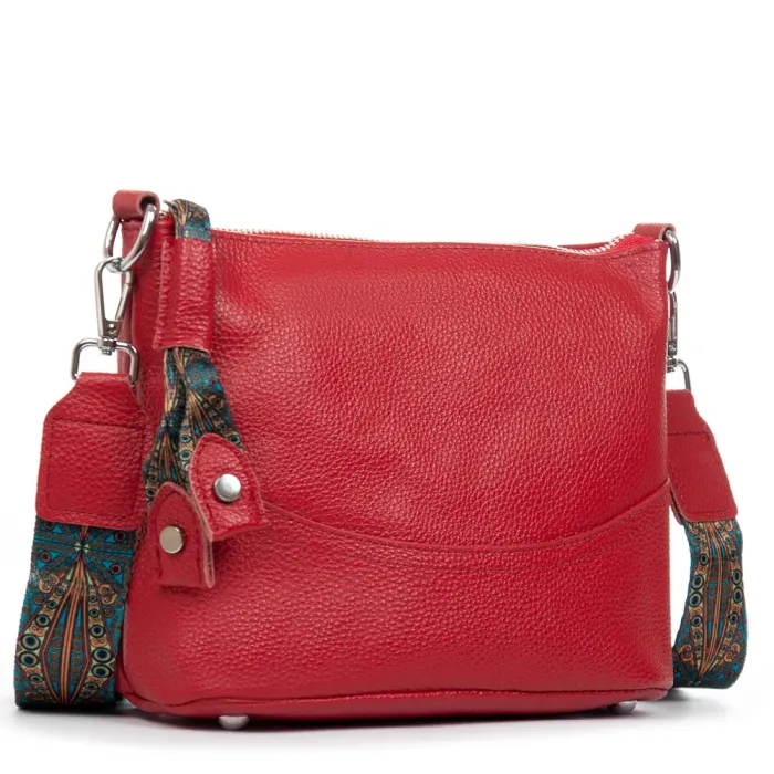 Сумка Женская Классическая кожа ALEX RAI 99120 red