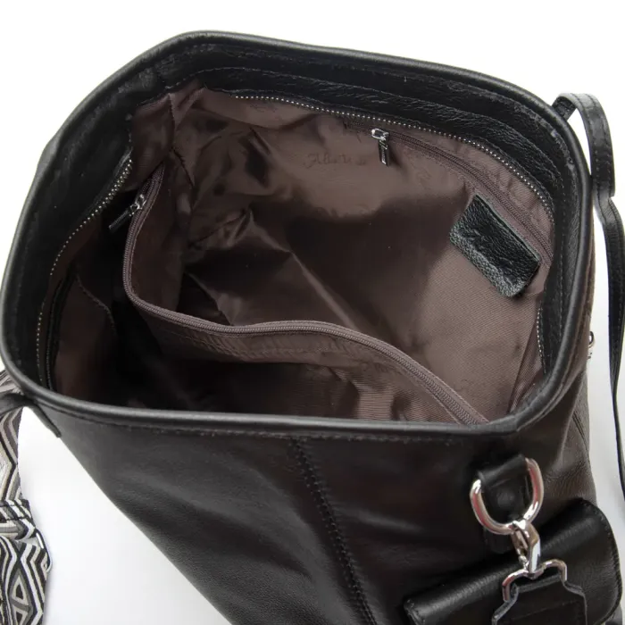 Сумка Женская Классическая кожа ALEX RAI 91008-9 black