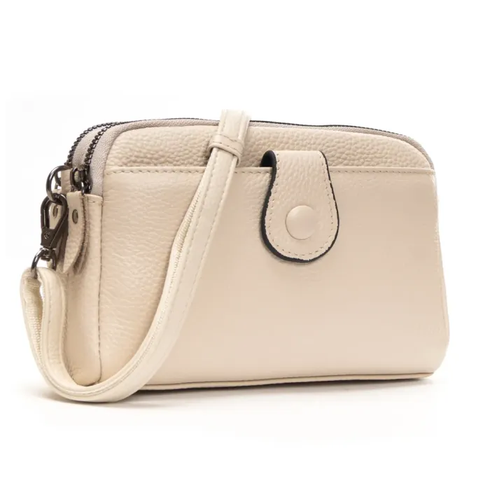 Сумка Женская Клатч кожа ALEX RAI 88085 white