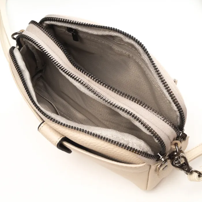 Сумка Женская Клатч кожа ALEX RAI 88085 white