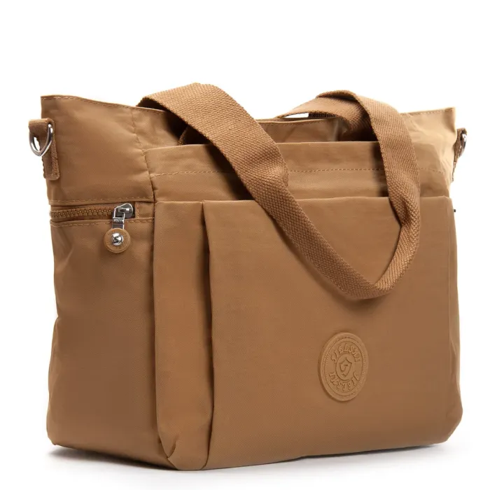 Сумка Женская Текстиль полиамид Jielshi B118 yellow brown