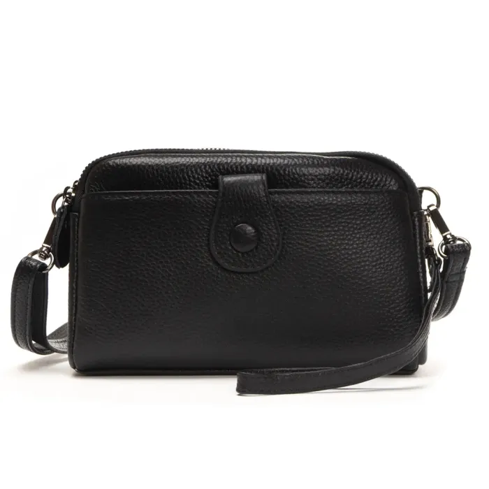 Сумка Женская Клатч кожа ALEX RAI 88085 black