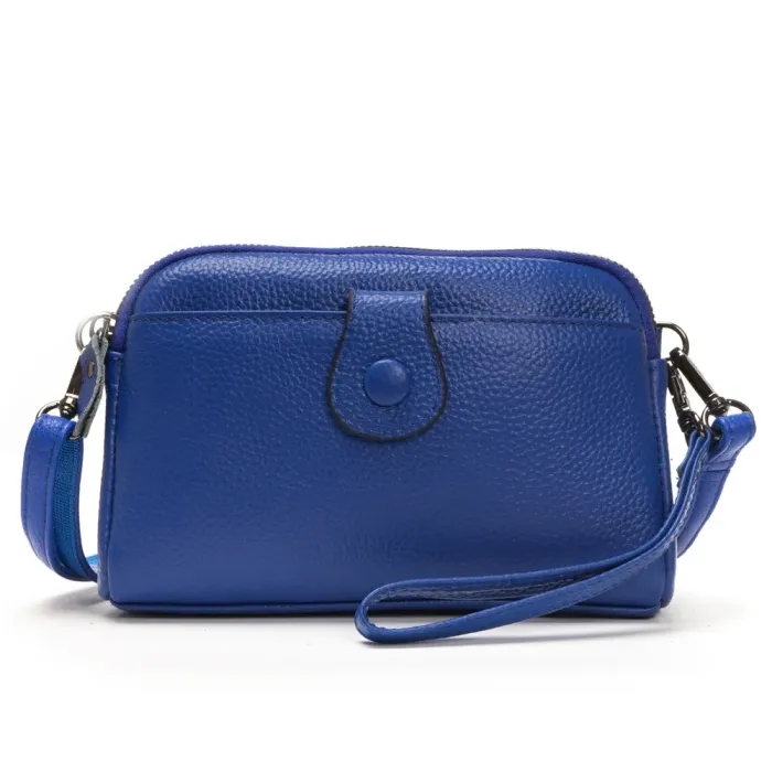 Сумка Женская Клатч кожа ALEX RAI 88085 royal blue