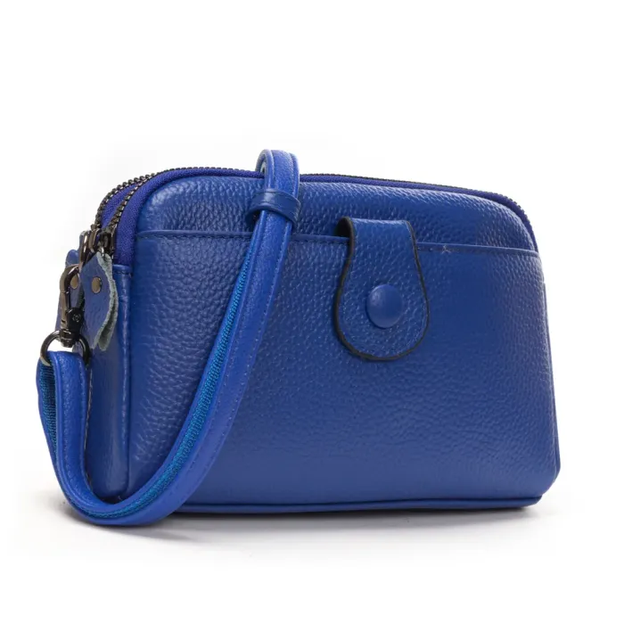 Сумка Женская Клатч кожа ALEX RAI 88085 royal blue