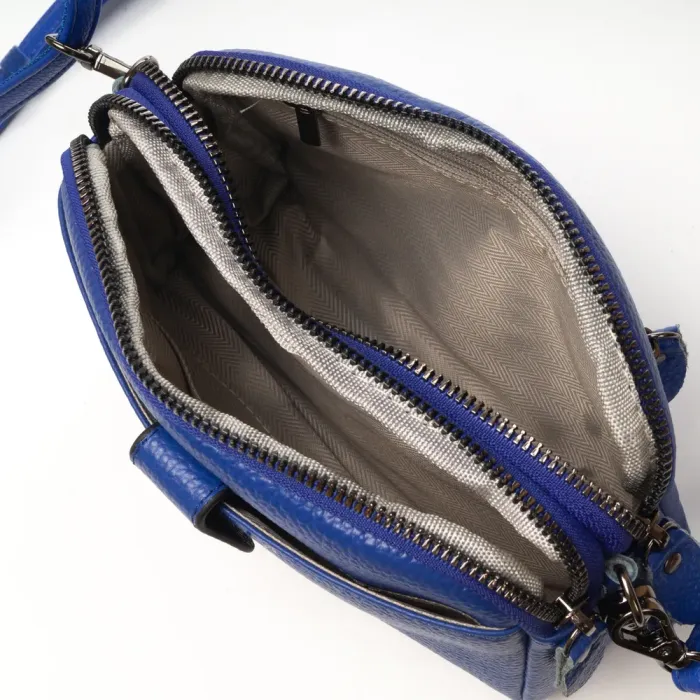 Сумка Женская Клатч кожа ALEX RAI 88085 royal blue