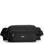 Сумка Мужская пояс-бананка нейлон Lanpad 63737 black