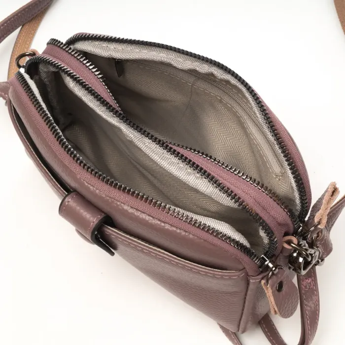 Сумка Женская Клатч кожа ALEX RAI 88085 purple