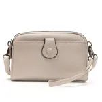 Сумка Женская Клатч кожа ALEX RAI 88085 pale grey