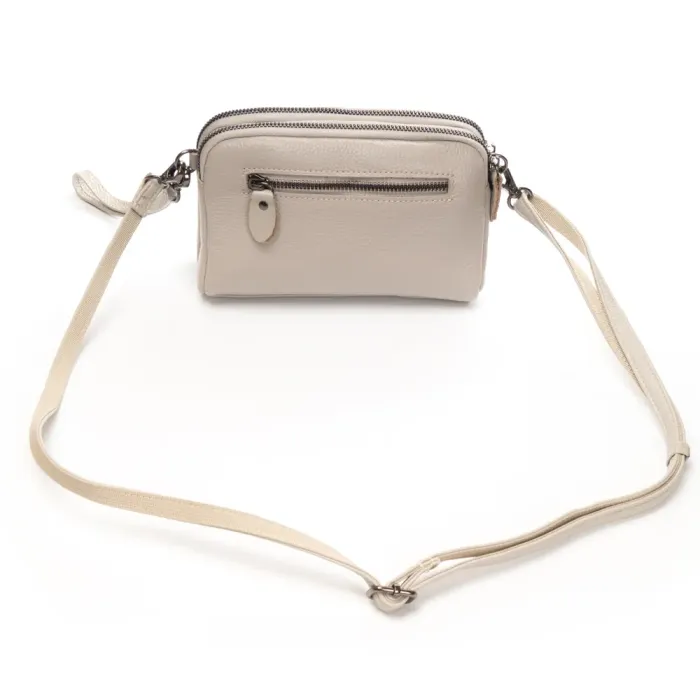 Сумка Женская Клатч кожа ALEX RAI 88085 pale grey