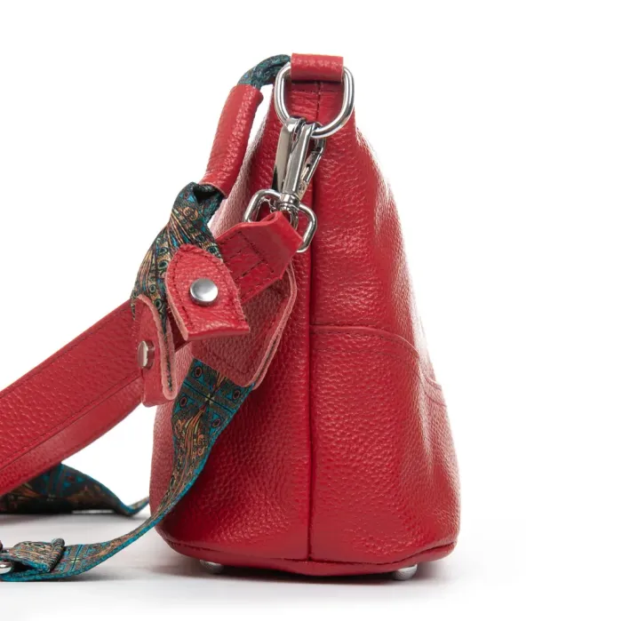 Сумка Женская Классическая кожа ALEX RAI 99120 red