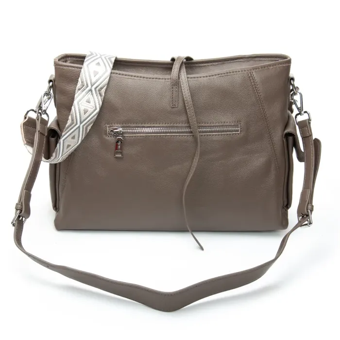 Сумка Женская Классическая кожа ALEX RAI 91008-9 khaki