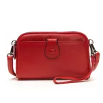 Сумка Женская Клатч кожа ALEX RAI 88085 red