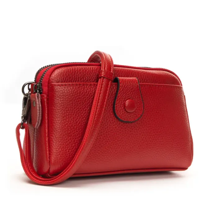 Сумка Женская Клатч кожа ALEX RAI 88085 red