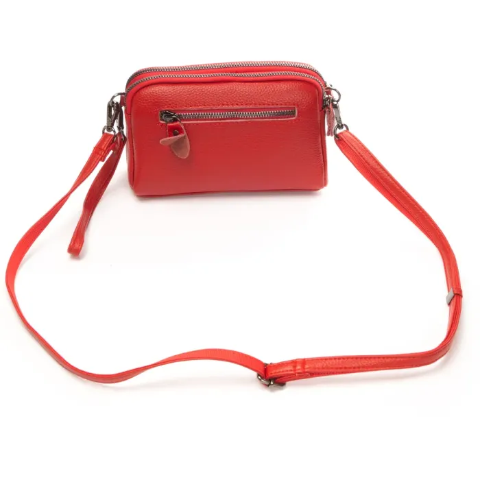 Сумка Женская Клатч кожа ALEX RAI 88085 red