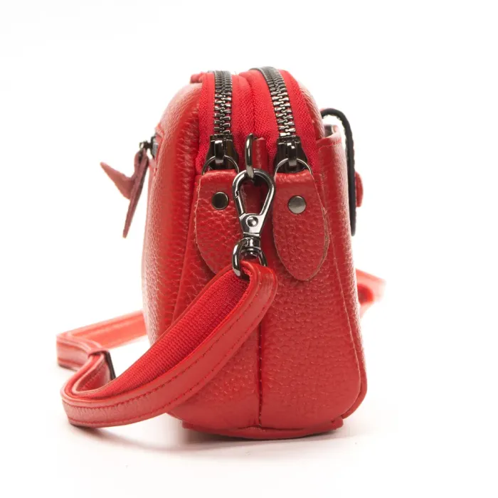 Сумка Женская Клатч кожа ALEX RAI 88085 red