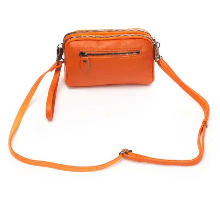 Сумка Женская Клатч кожа ALEX RAI 88085 orange