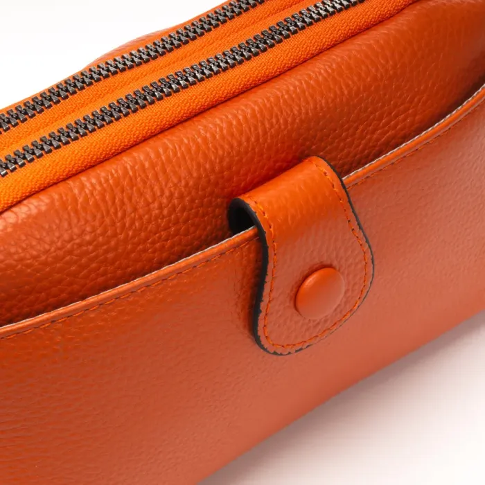 Сумка Женская Клатч кожа ALEX RAI 88085 orange
